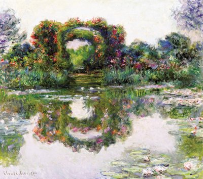 Blühende Bögen, Giverny von Claude Monet